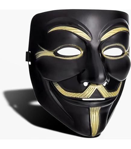 GUY FAWKES商品 Amazon.com: Miuion Hacker Costume Mask for Cosplay Party